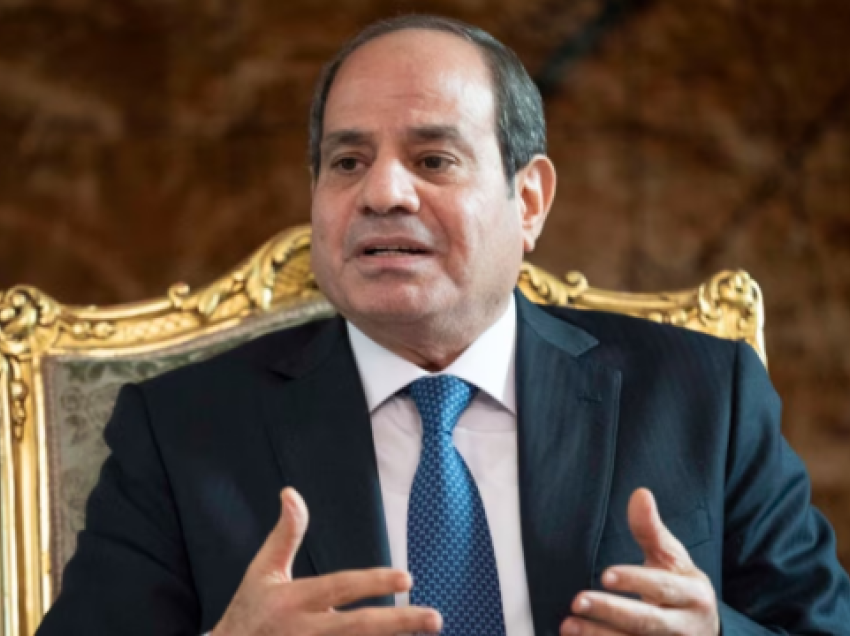 Presidenti i Egjiptit thotë se po përpiqet ta sigurojë një armëpushim në Gazë