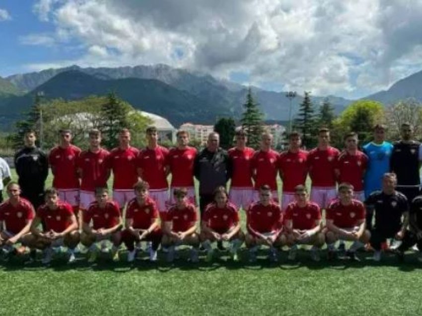 Maqedonia U18 mposhtet, tre shqiptarë titullarë