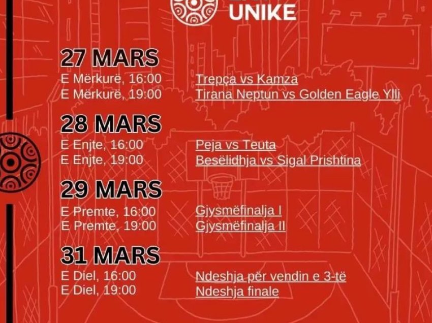 Liga Unike për meshkuj gati për start në Vlorë