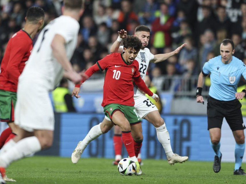 Sllovenia shtang Portugalinë e Ronaldos