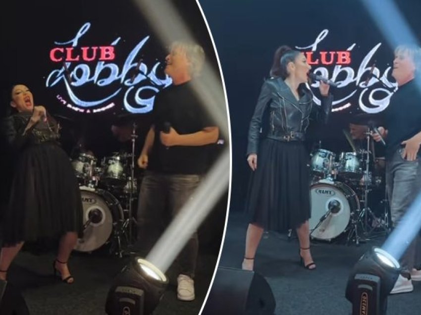 Adelina Ismaili rikthehet në skenë me Elita 5, performojnë ‘live’ hitet e vjetra së bashku