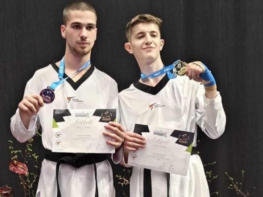 ​Taekwondo i sjell edhe tri medalje të arta Kosovës nga Estonia