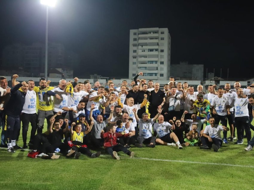 Elbasani shpallet zyrtarisht kampion i Kategorisë së Parë