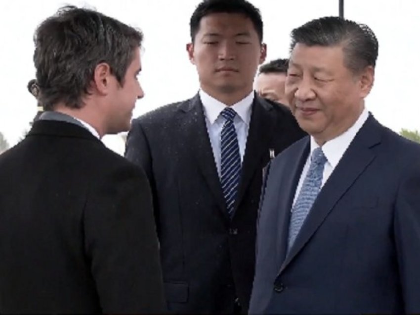 ​Presidenti i Kinës arrin për vizitë në Francë