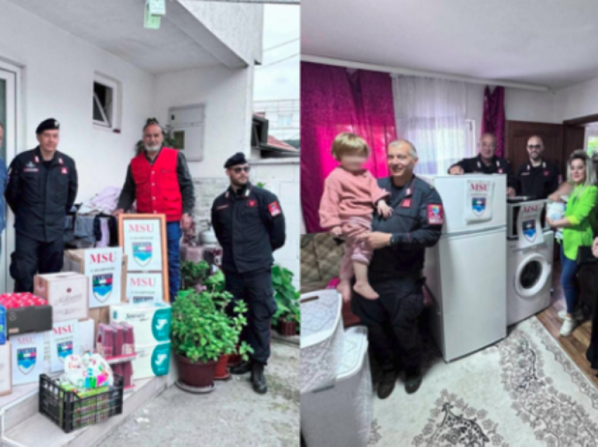 Karabinierët italianë ndihmojnë disa familje nevojtare në Prishtinë e Leposaviq