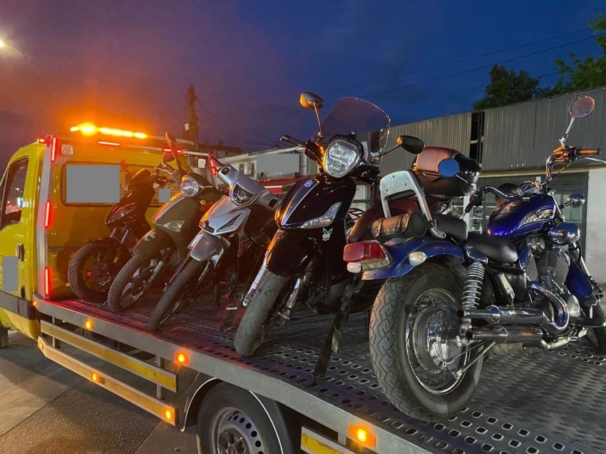 Policia e Kosovës sekuestron 40 motoçikleta në Pejë