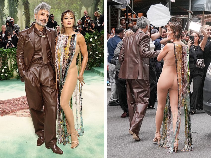 Rita Ora shkëlqen në Met Gala me veshje që sfidon imagjinatën: e zhveshur apo jo?