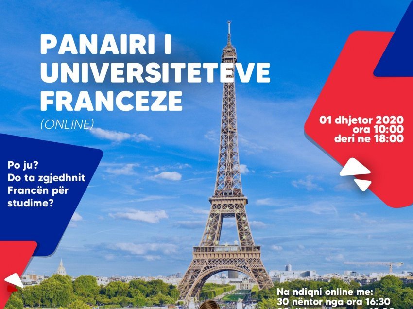 Nga sot nis Panair i tretë Universitar Francez në Kosovë