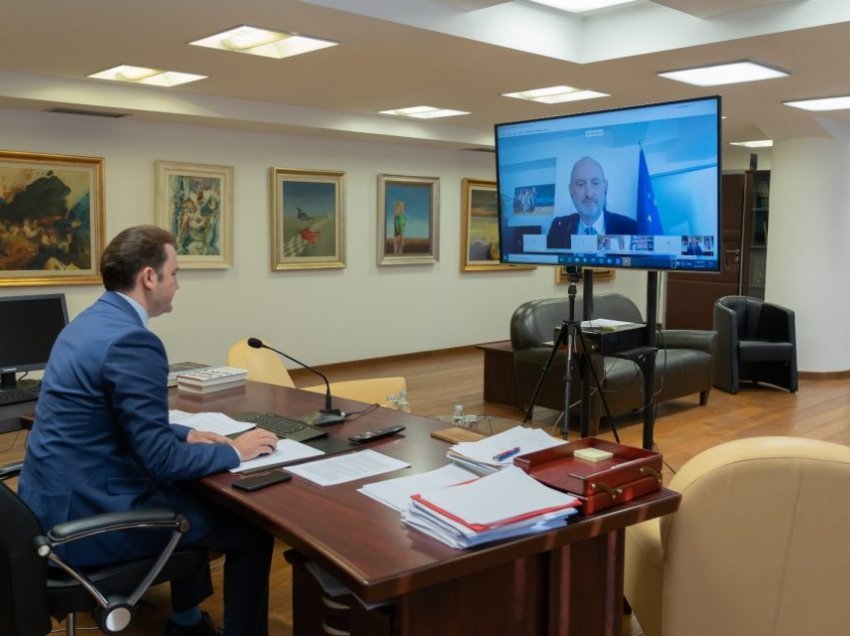 Osmani në takim me Ambasadorët e vendeve anëtare të BE-së në Maqedoninë e Veriut