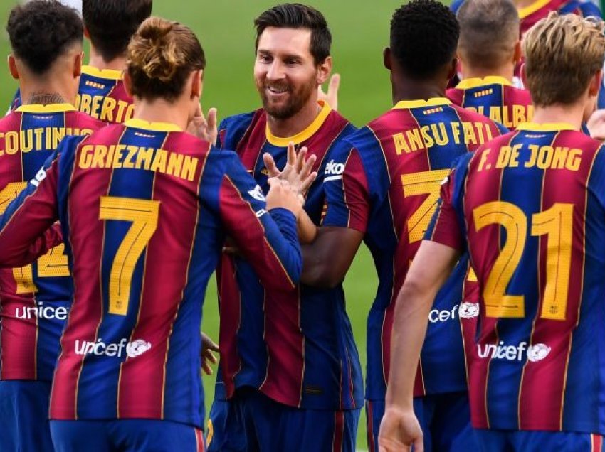 Pesë ndeshje, pesë fitore – Barcelona ka arkëtuar miliona euro deri më tani nga Liga e Kampionëve
