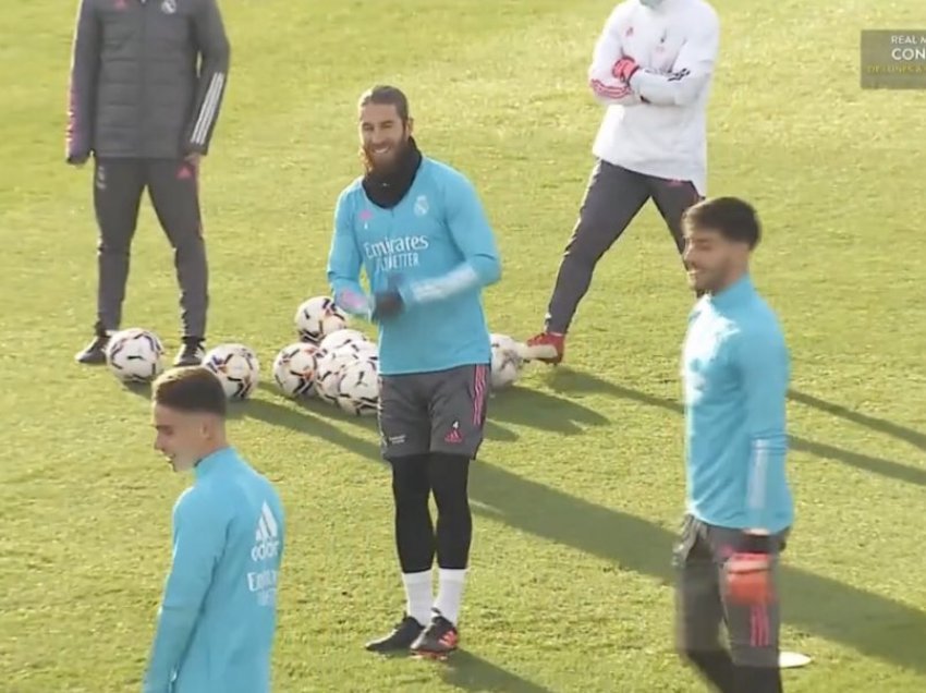 Ramos kthehet në stërvitje para ndeshjes me Sevillan