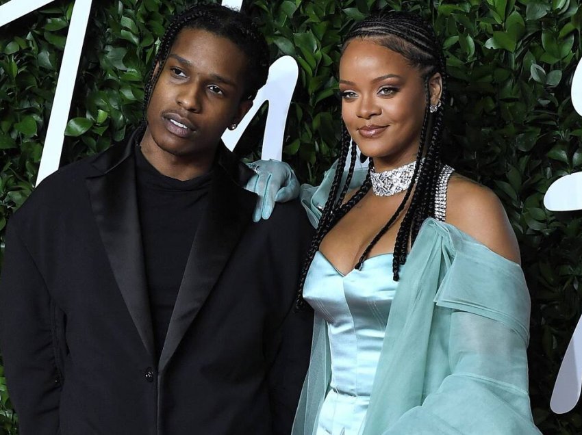 Rihanna dhe A$AP Rocky fotografohen për herë të parë bashkë