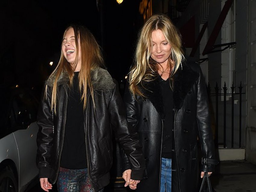 Kate Moss dhe vajza e saj i'a mësyejnë klubit të natës