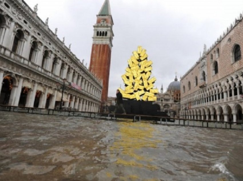 Venecia nën ujë për shkak të dështimit të sistemit të mbrojtjes