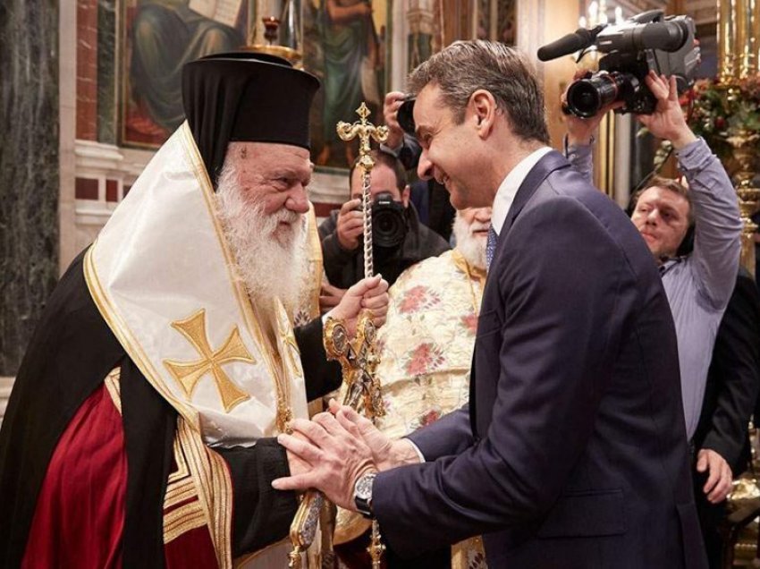 Mitsotakis diskuton me Kryepeshkopin e Greqisë se si të festohen Krishtlindjet