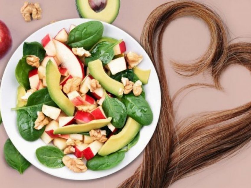  Sekreti i flokëve të bukur qëndron në dietën tuaj