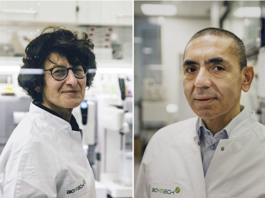 Si u bë që puna 30-vjeçare e çiftit turk për të zbuluar ilaqin e kancerit, zbuloi vaksinën anti Covid
