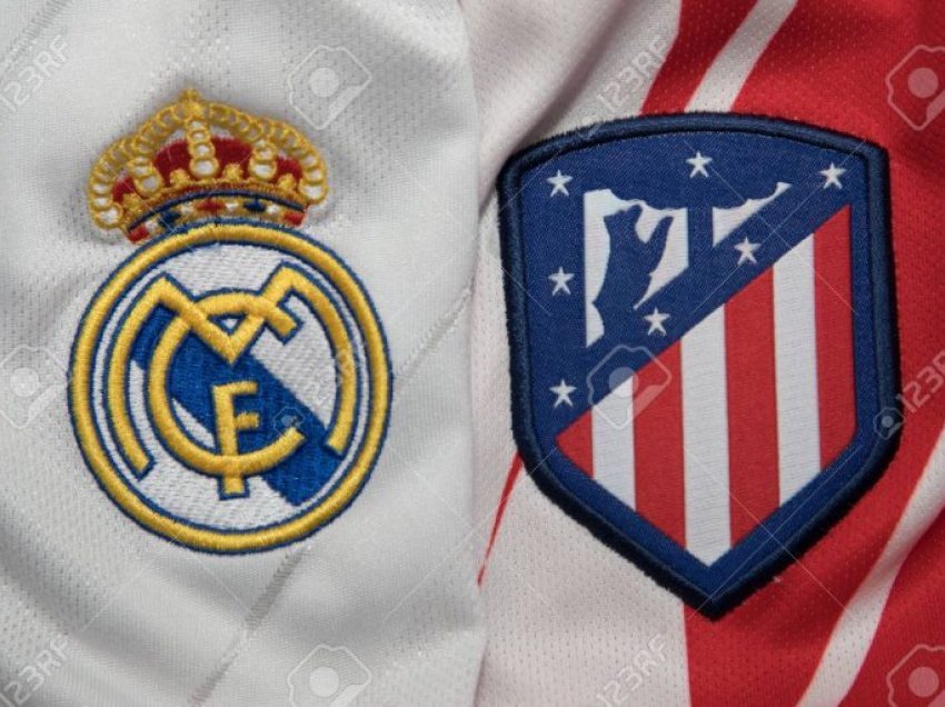 Real Madrid – Atletico Madrid, formacionet zyrtare