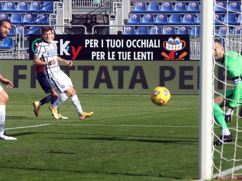 Interi këndellet në 15 minutat e fundit dhe fiton ndaj Cagliarit