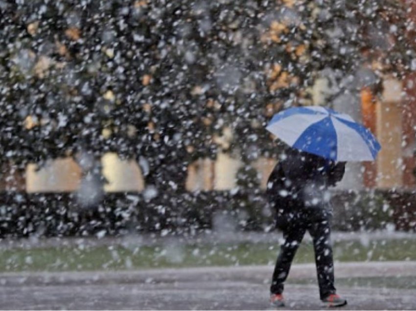 Fundjava në Maqedoni me shi dhe borë