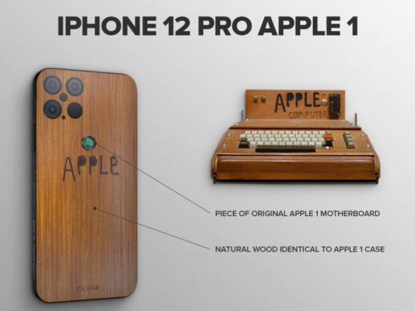 Siç nuk e keni parë më parë: Ky është një iPhone 12 Apple 1