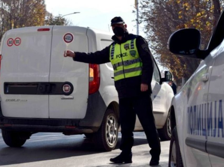 Sanksionohen 160 vozitës në Çair të Shkupit