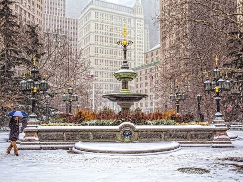 New York: Bie bora e parë në qytet