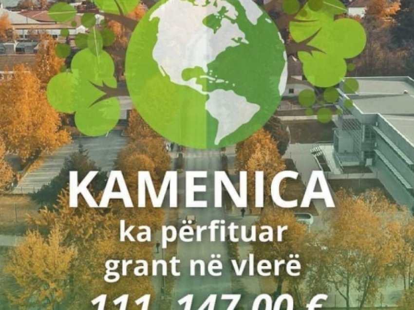 ​Kamenica fiton sërish grant, tani në fushën e mjedisit në vlerë mbi 100 mijë euro