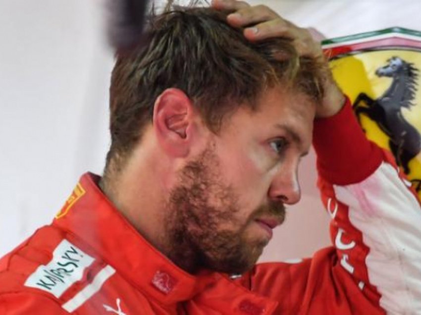 Vettel përshëndetet me Ferrarin