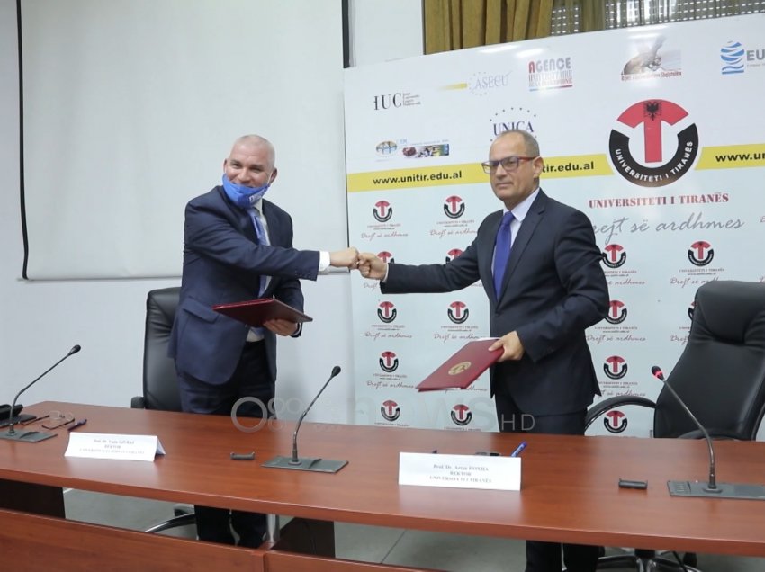 UET dhe UT nënshkruajnë memorandumin e mirëkuptimit