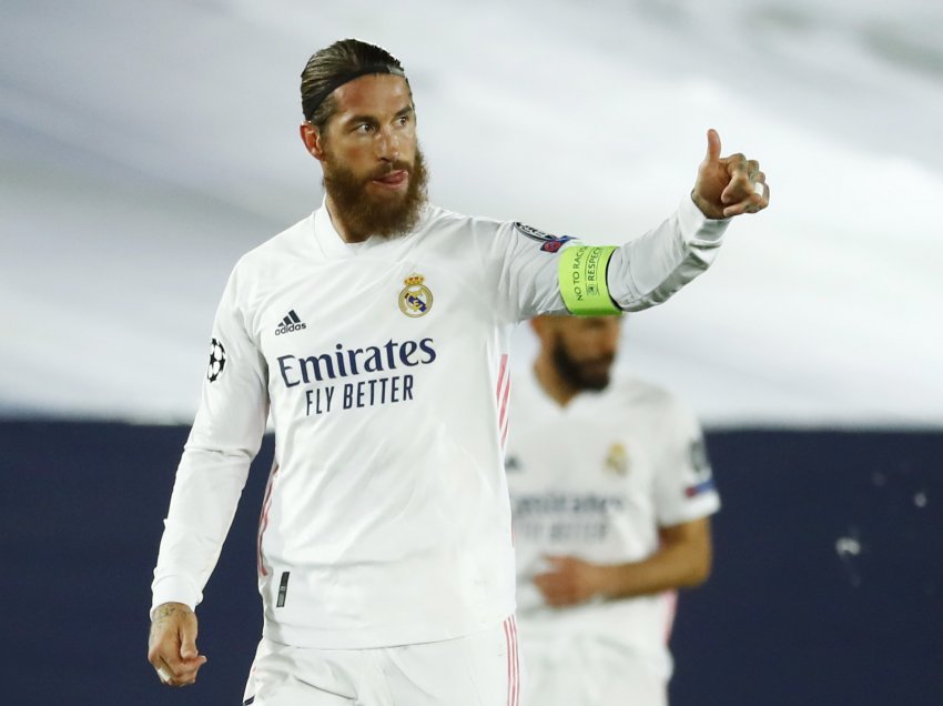 Real Madrid të gatshëm të rinovojnë me Ramos, pa ulje të pagës