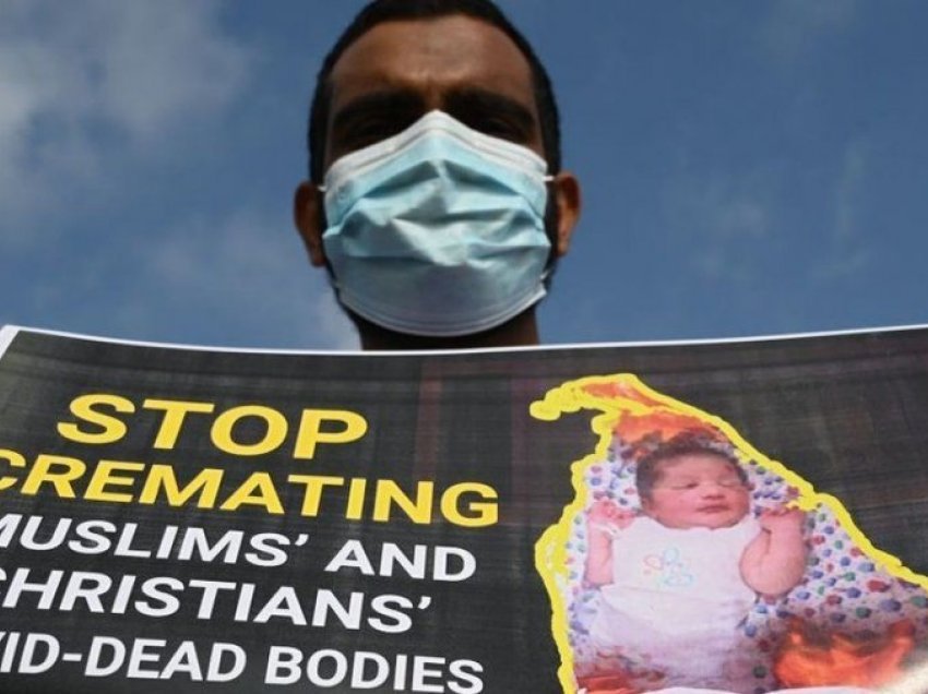 Sri Lanka djeg me forcë foshnjën e vdekur, duke shkaktuar zemërim