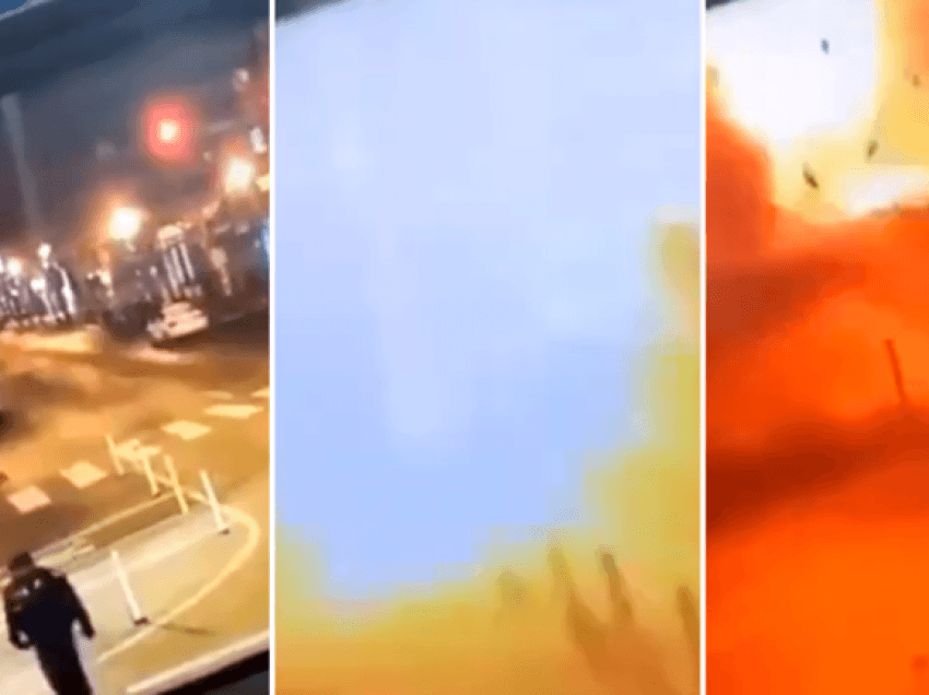 Shpërthimi i tmerrshëm në Nashville kapet nga kamerat e sigurisë në SHBA 