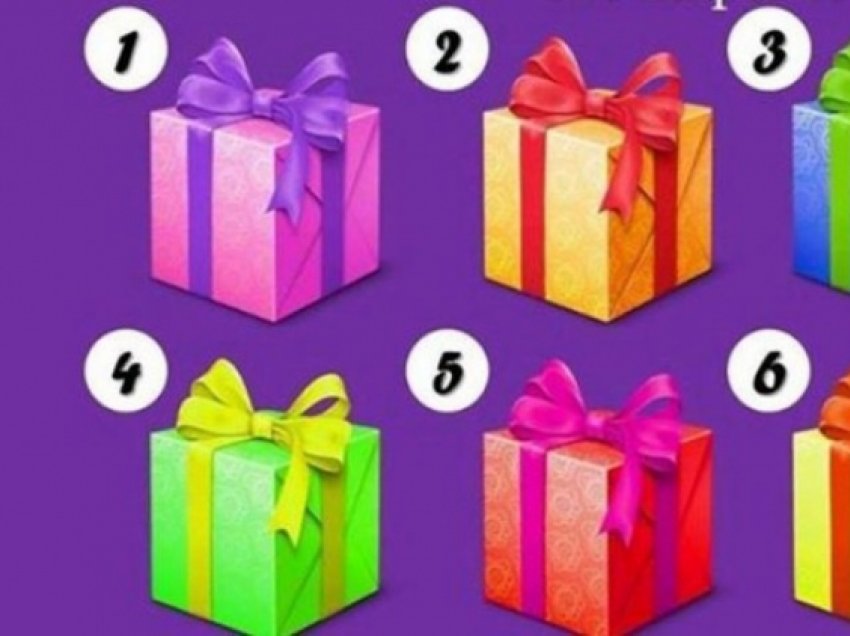 Zgjidhni një nga pakot e dhuratave dhe zbuloni mesazhin që fshihet për ju