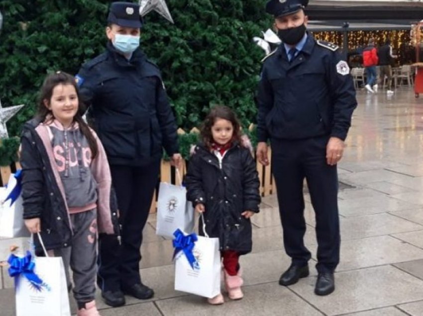Policia e Kosovës shpërndau 200 dhurata për fëmijë