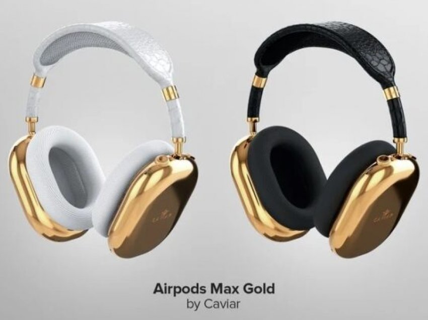 Kufjet prej ari AirPods Max kushtojnë 108 mijë dollarë