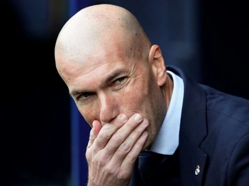 Zidane i lumtur me formën e Real Madridit