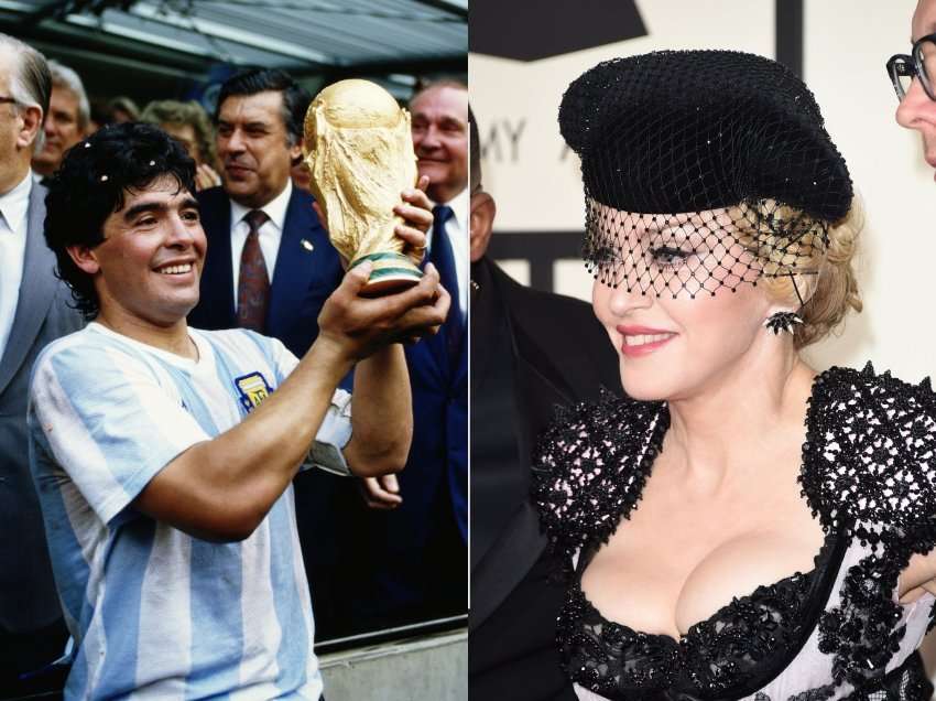 Futbollisti Maradona ngatërrohet me ‘Madonnën’ pas raportimit për vdekjen e tij