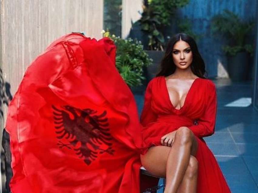 “Shqipëri të dua”, Oriola Marashi vjen joshëse me shqiponjën në fustan