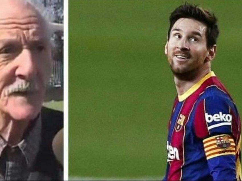 Trajneri i parë i Messit shpërthen në lot derisa