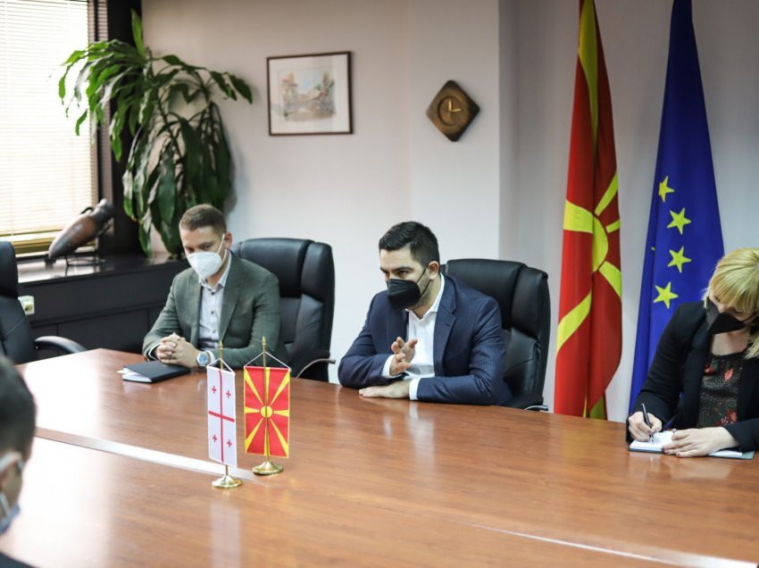 Bekteshi takim me ambasadorin e parë të Gjeorgjisë në Maqedoninë e Veriut Liluashvili: Ka potencial të madh për bashkëpunim ekonomik midis dy vendeve