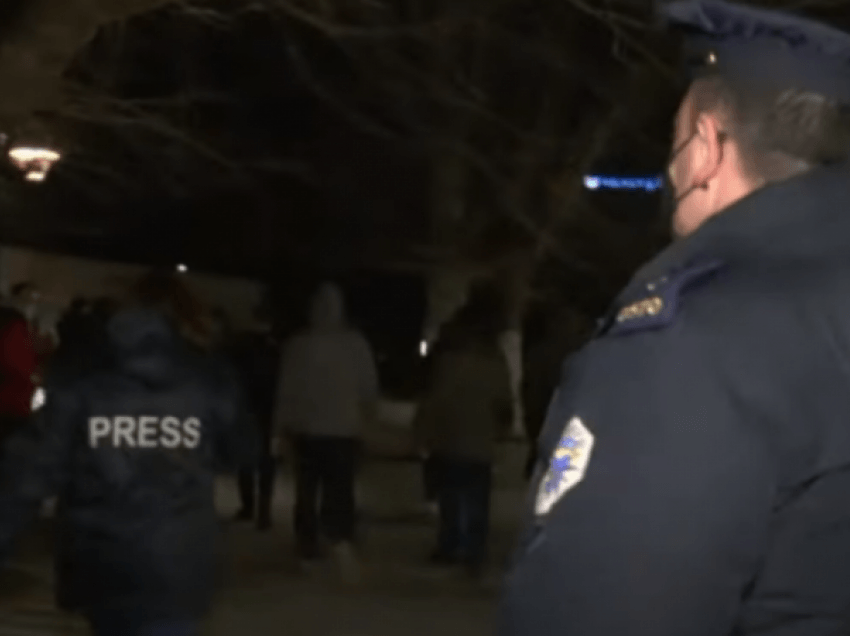 Policia prezente në aksionin e PSD-së, nuk reagojnë ani se nuk kishin marrë leje