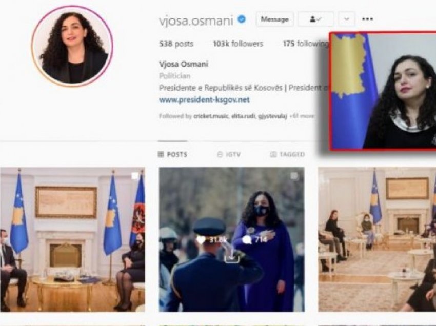 Këngëtaret shqiptare që i ka “follow” presidentja e vendit