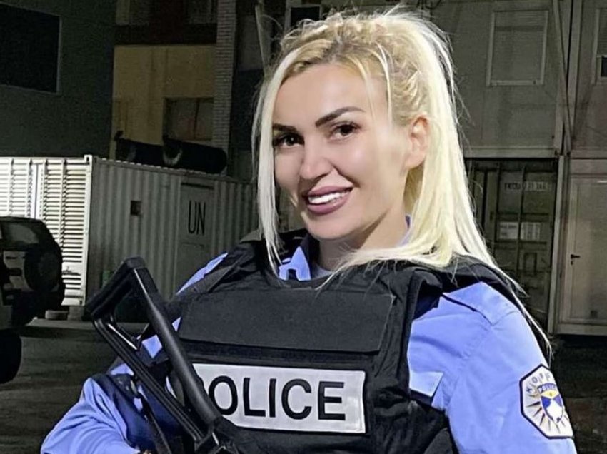 Elegante me fustanin super të shkurtër, policja seksi e Kosovës “çmend” fansat