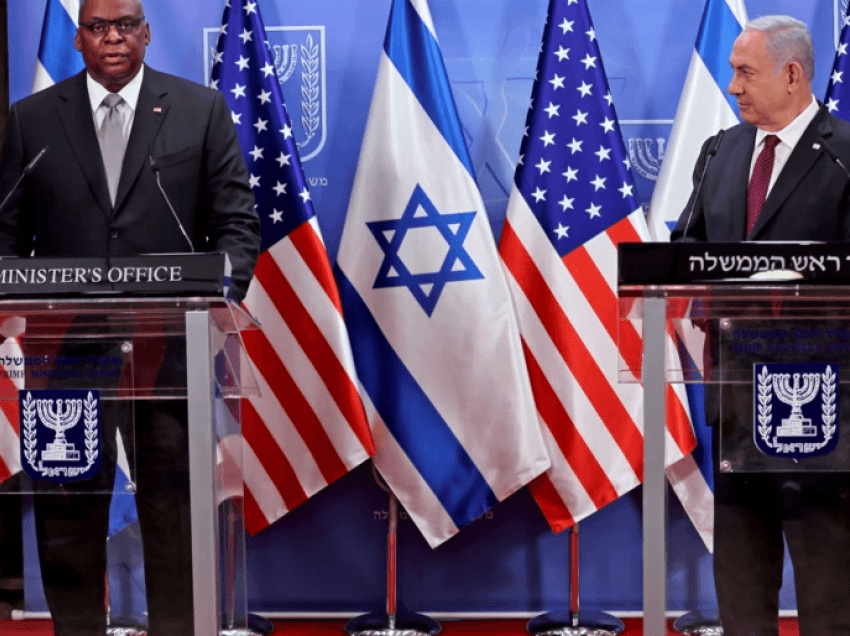 Shefi i Pentagonit Austin në Izrael, bisedon për Iranin