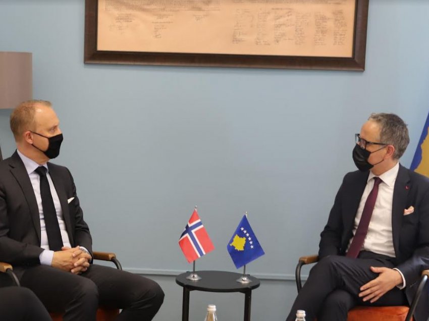 Ministri Vitia dhe ambasadori Grondahl diskutojnë për COVID-19