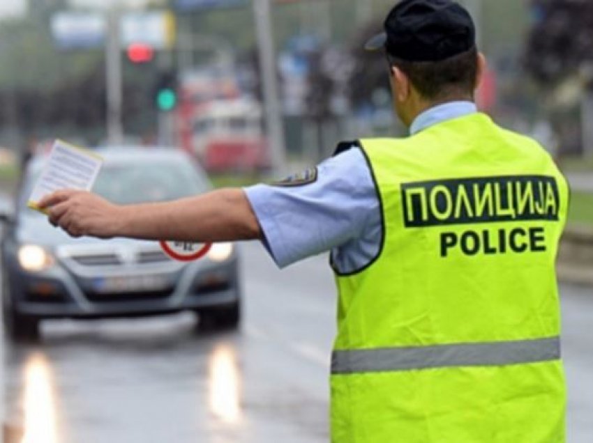 Gjobiten 136 vozitës në Shkup, 46 për tejkalim të shpejtësisë