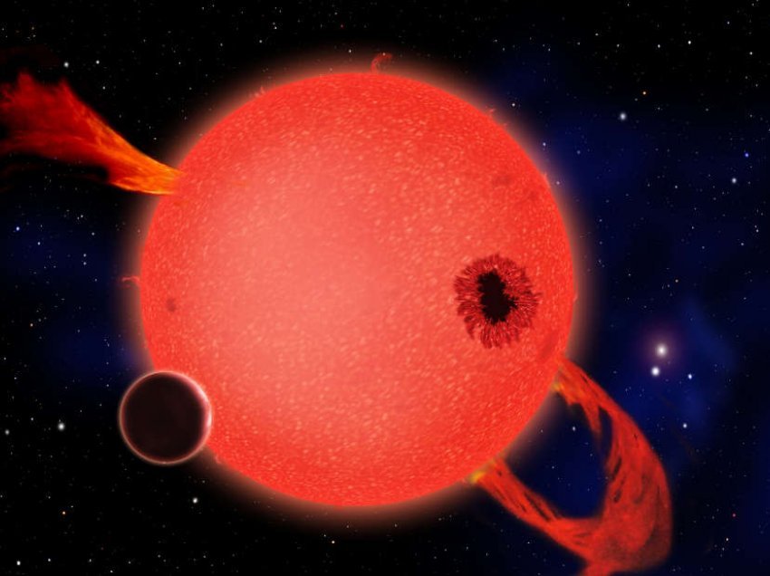 Zbulohet super-Toka e re që rrotullohet rreth një ylli xhuxh të kuq 