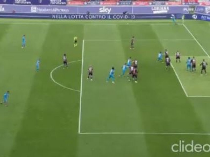 Ardian Ismajli ndihmon Spezian, shënon golin e parë në Serie A 