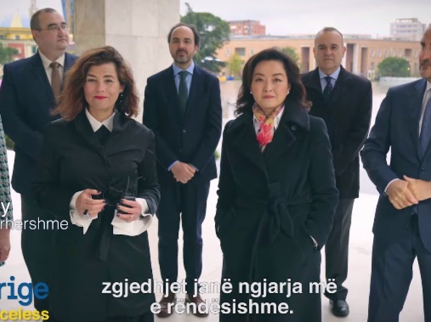  Tri ditë para zgjedhjeve/ Ambasadorët e huaj në Shqipëri video-mesazh qytetarëve